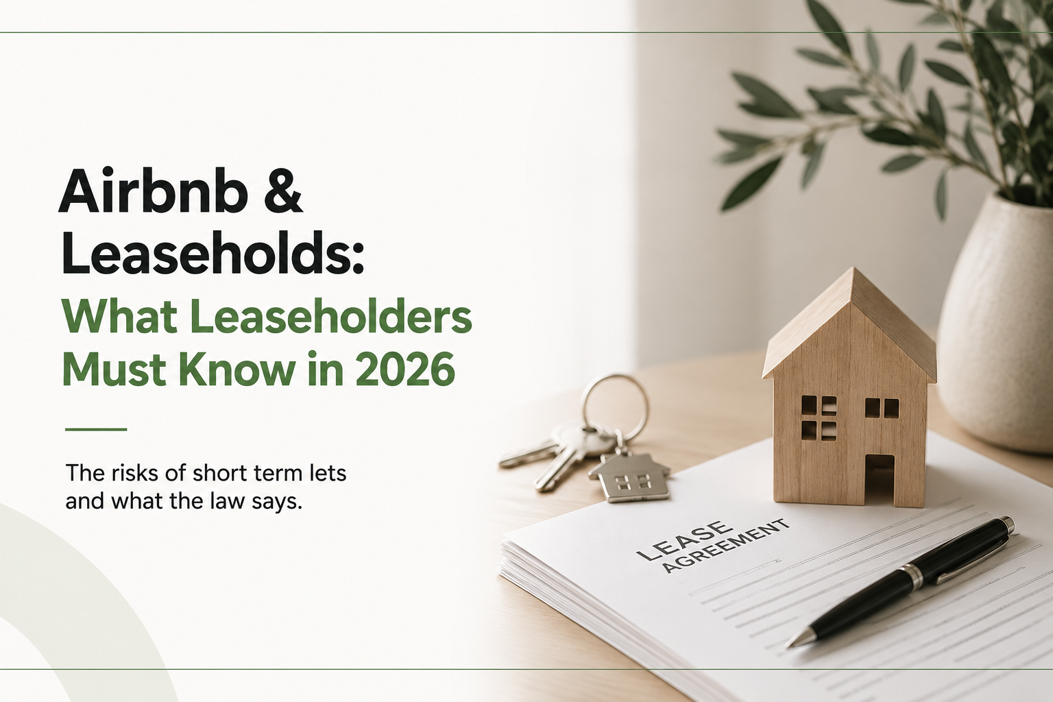 The Leasehold Trap: Why Your Short Term Let Might Be a Breach of Contract article thumbnail
